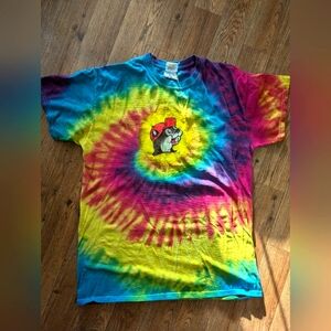 Bucees tye dye tee peace love hippie 70s Southern Small